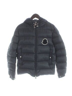 Moncler Sassiere Down Jacket Patch Logo 1 Navy MW